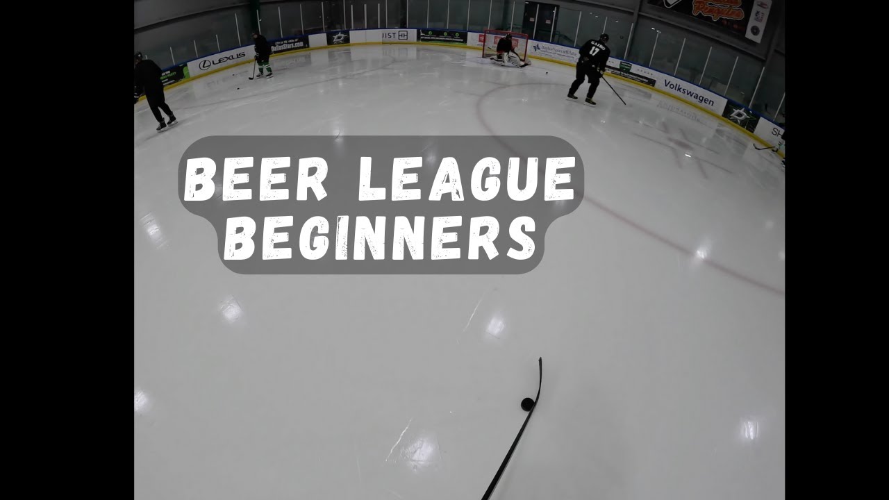 POV Pre-Game Warmups for Adult Beginner Level Beer League Hockey - Plano Starcenter E League