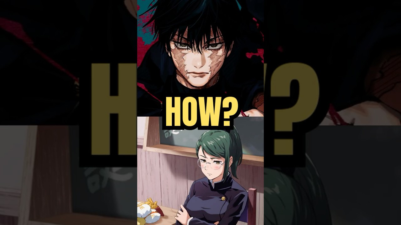 Maki Zenin&rsquo;s Transformation is INSANE #jujutsukaisen #gojo #sukuna #toji #makizenin