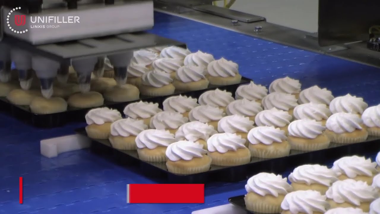 Cupcake Production Line | Cupcake Decorating Machine | Unifiller Systems