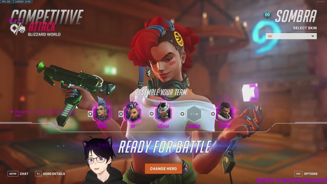 SOMBRA BUFF! SombraWizard! SOMBRA OVERWATCH 2 SEASON 9 GAMEPLAY