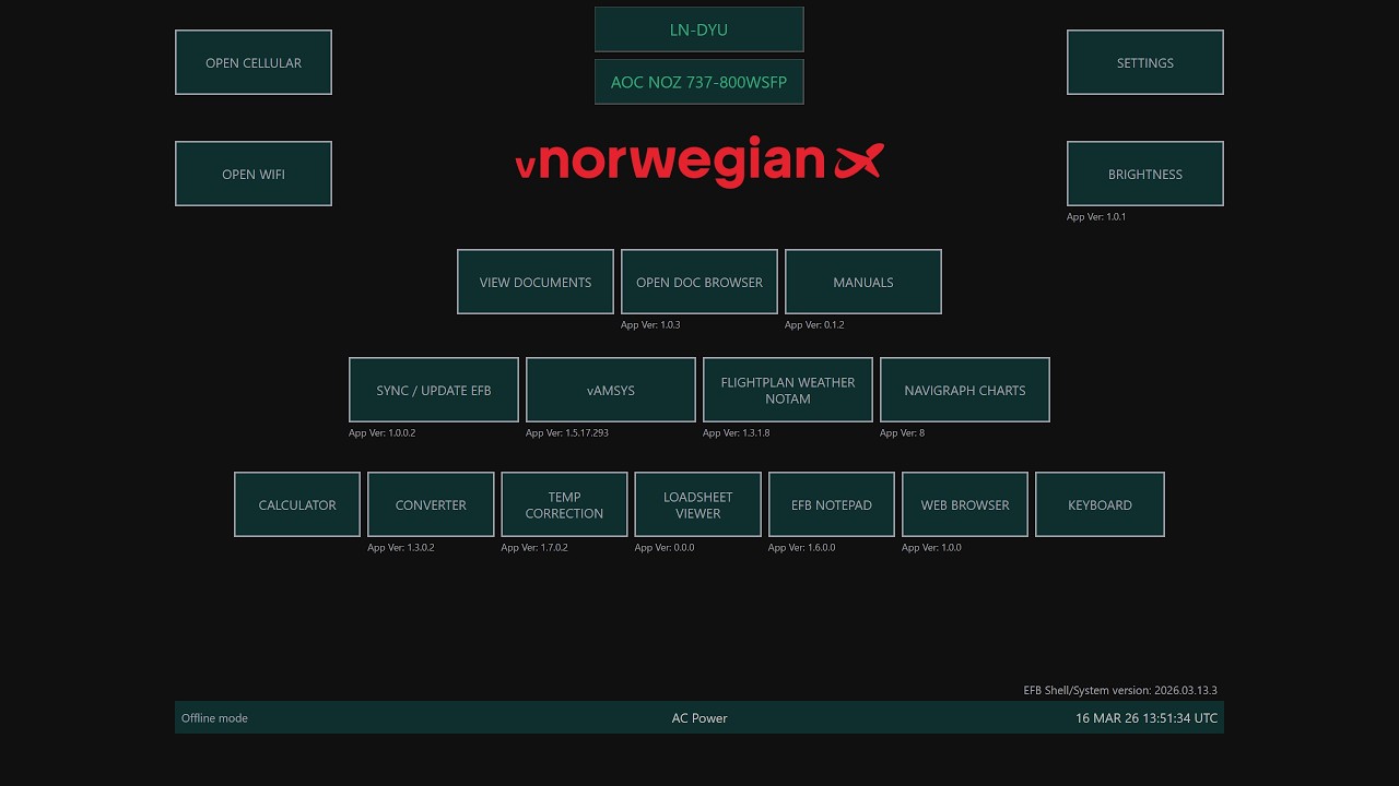 vNorwegian EFB Trailer - Virtual Norwegian