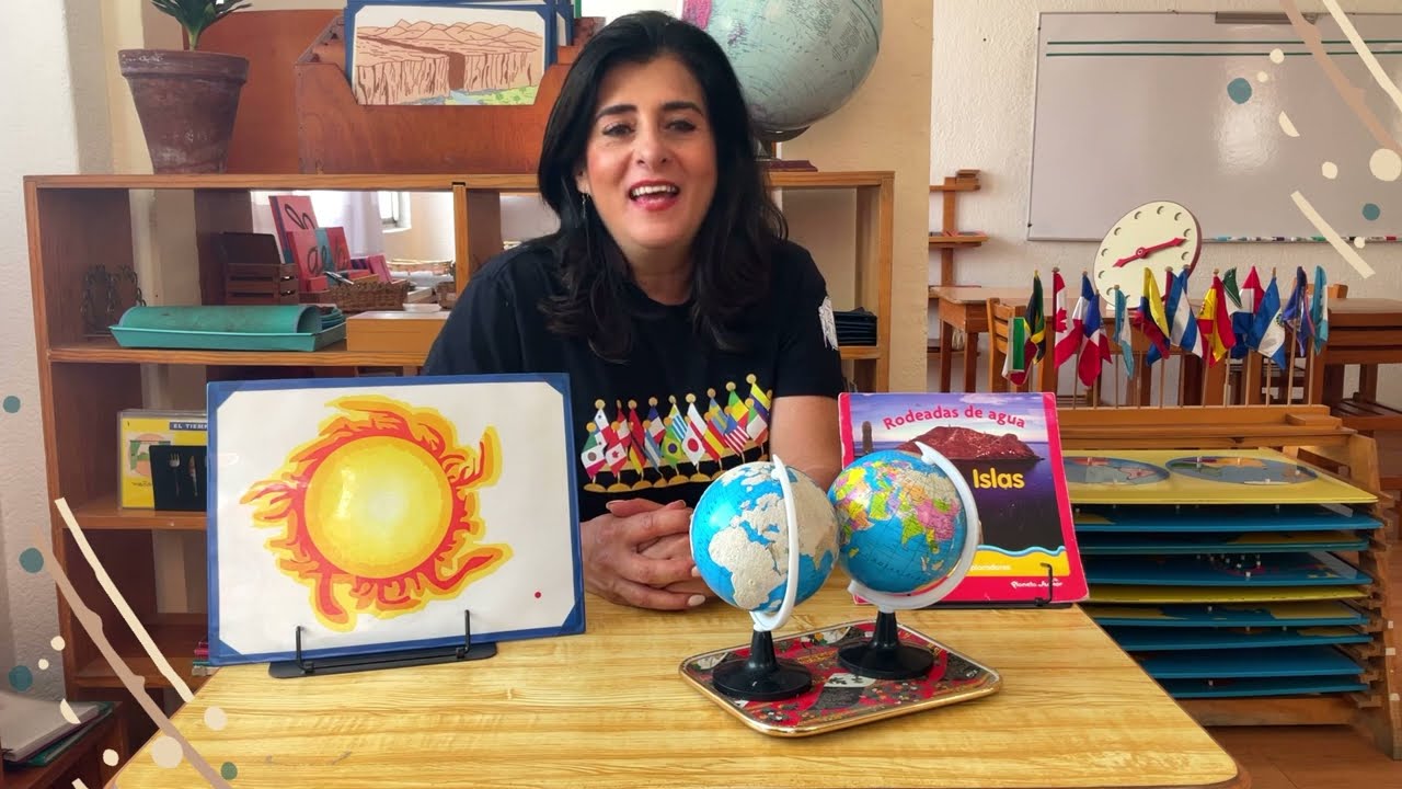 Descubriendo la geografía en Montessori