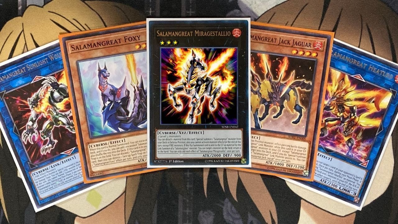 My Salamangreat Yugioh Deck Profile for Post July 2021 Banlist