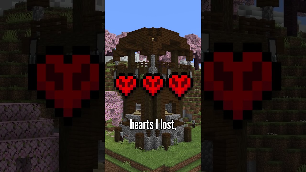 Minecraft hardcore with no armor or totems...