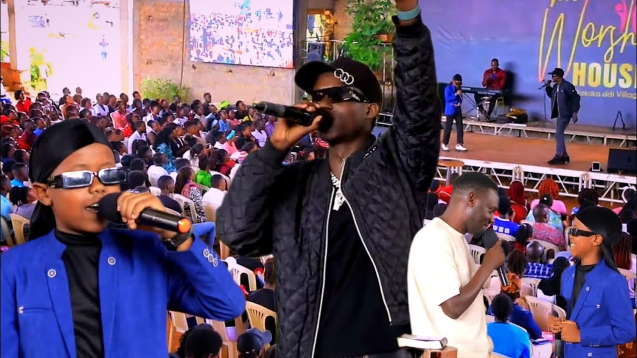 Fresh Kid At Pastor Bugembe's Church With @smallqmusic  And Fresh Daddy #MUBIRE