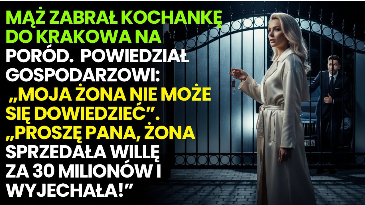 Myślał, że go oszukał. Sprzedałam naszą willę za 30 MILIONÓW, gdy on był z kochanką!