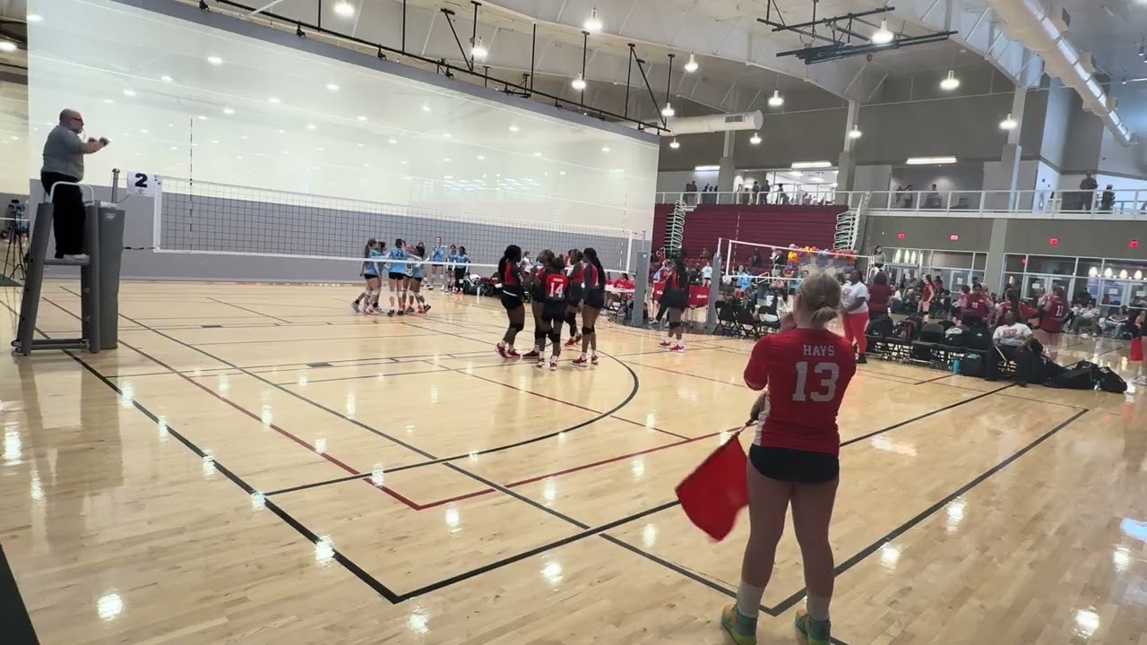 LRJ 14 Premier Black vs A Town Volley 14 Red Gm2