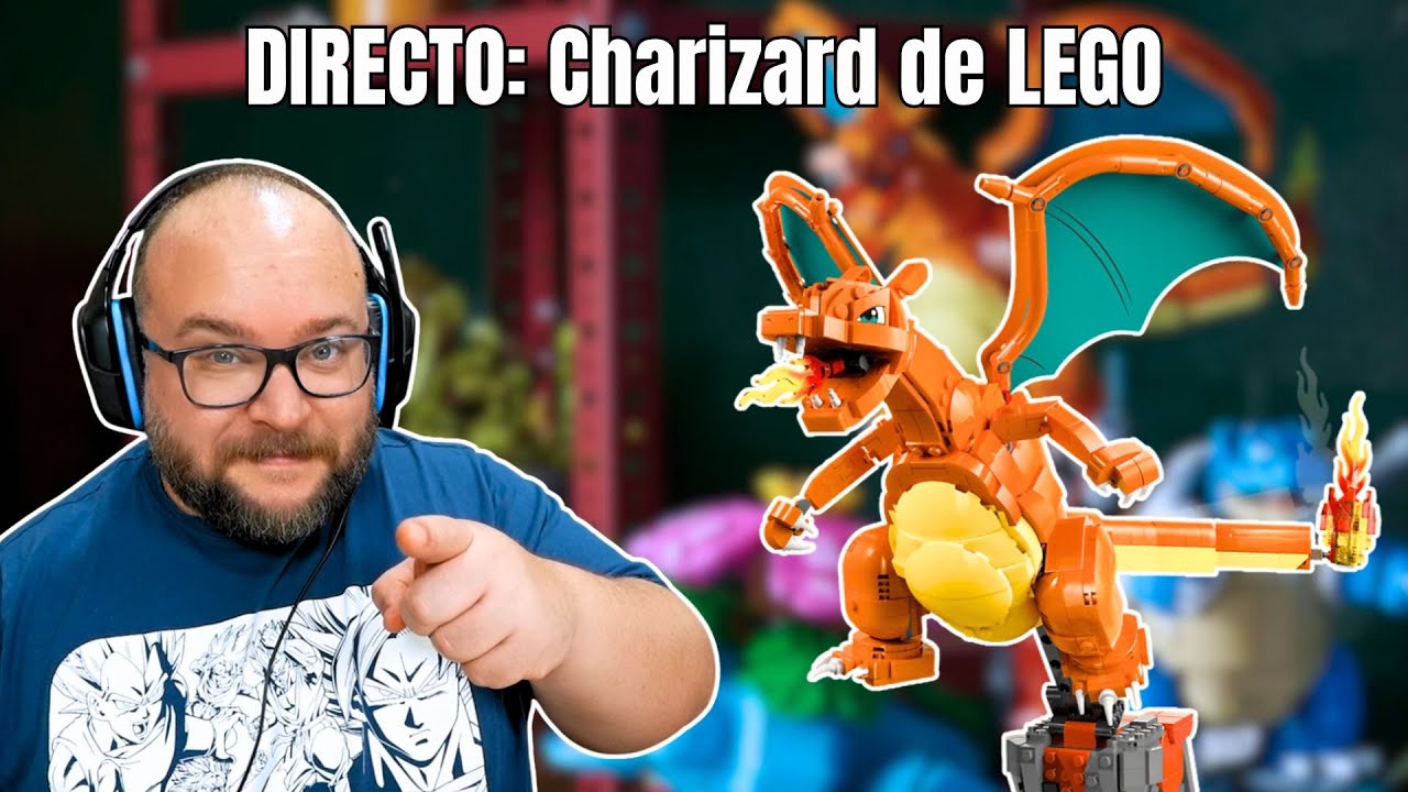 DIRECTO montando LEGO Charizard | Pokemon