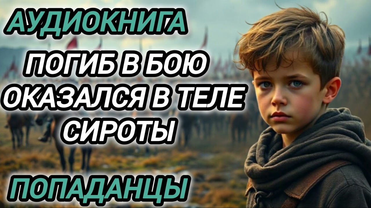 Аудиокнига ПОПАДАНЦЫ В ПРОШЛОЕ: ПОГИБ В БОЮ ОКАЗАЛСЯ В ТЕЛЕ СИРОТЫ