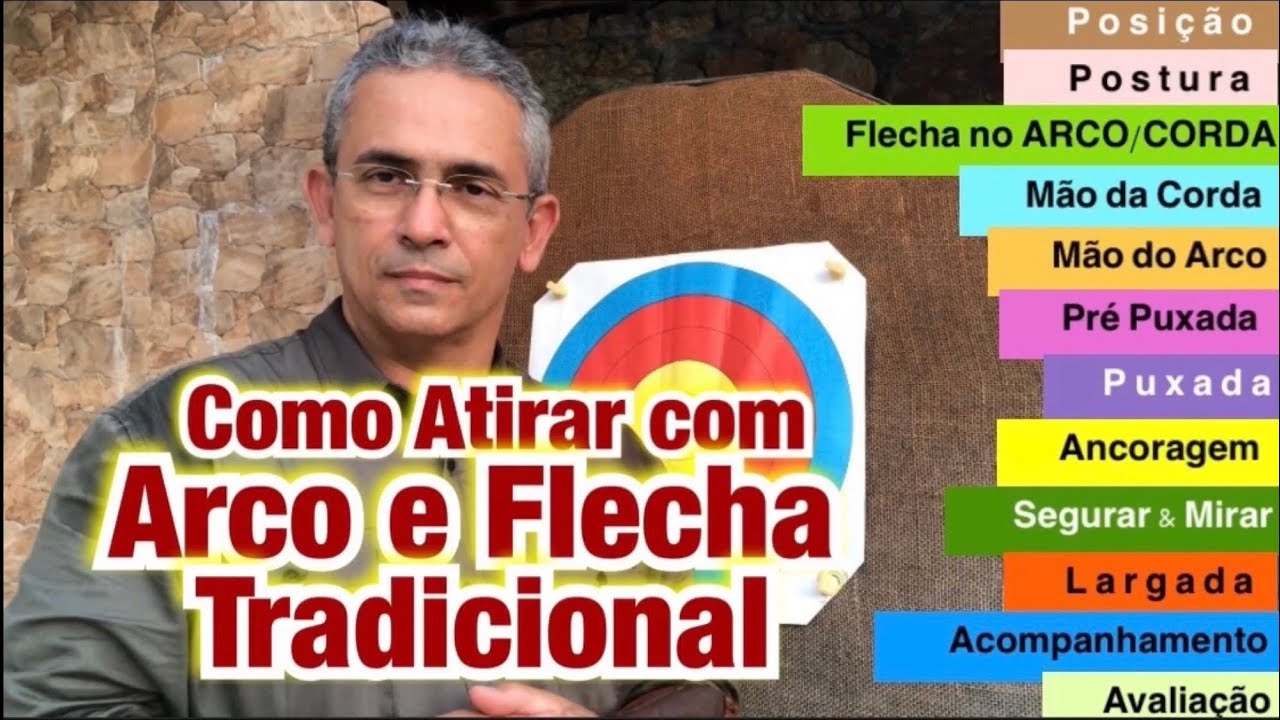 Como Atirar com Arco e Flecha  com José Pina.
