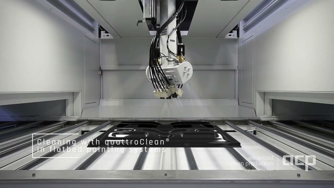 acp systems AG - quattroClean technology with highest efficiency - Use cases demo