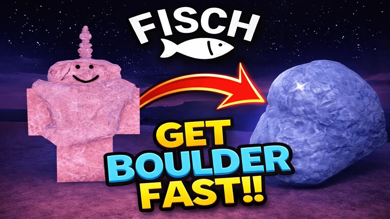 How To Get Boulder Fast in Fisch (Easy Dave Rod Quest Guide) 