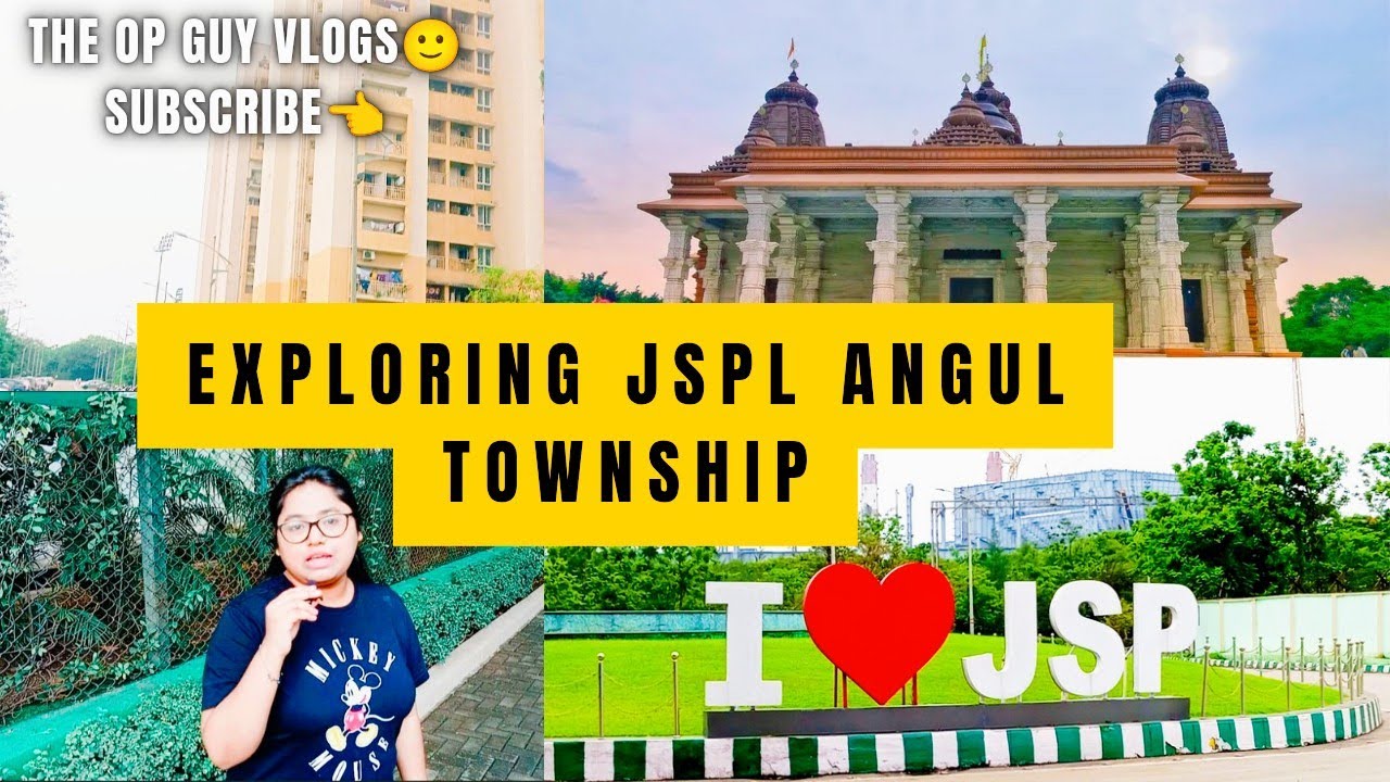 JSPL Township Vlog🙂😯@theopguyvlogs #jspl #jsplangul #jsplangulinternship #township  #trending #vlog