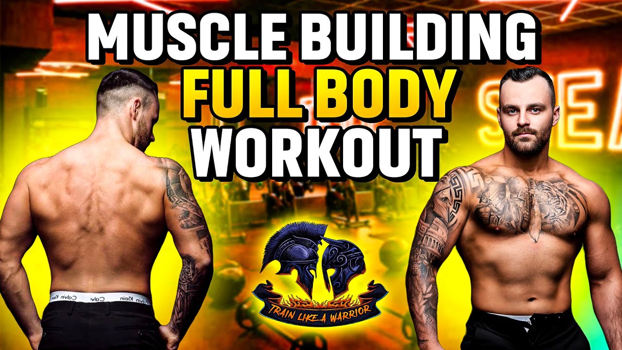 30 Min FULL BODY DUMBBELL WORKOUT at Home | Muscle Building