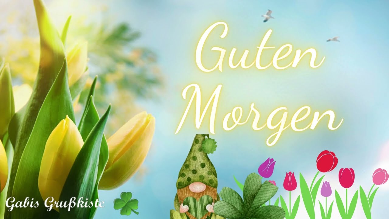 Guten Morgen 🌺 Liebe Grüße im Frühling!