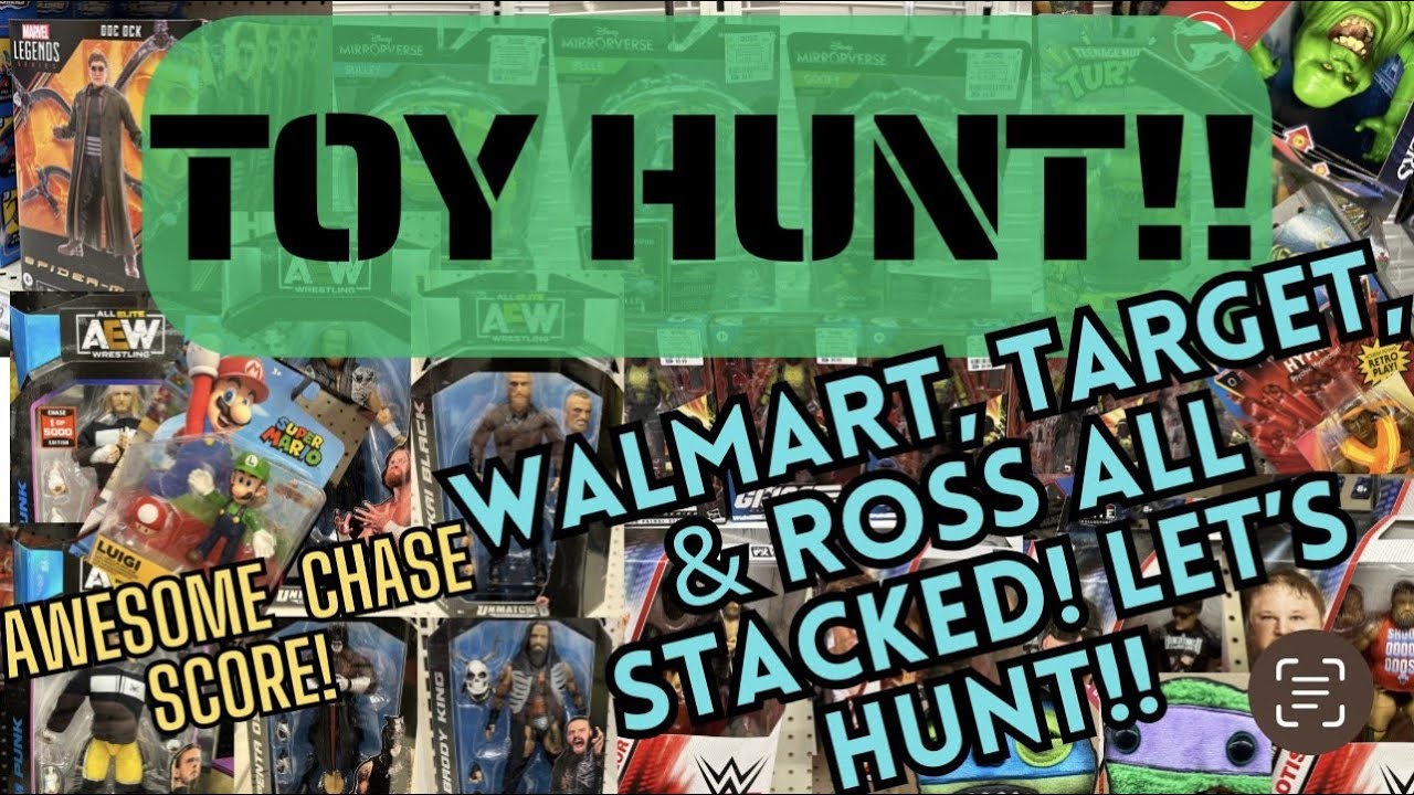 Toy Hunt! Chase Finds & Doctor Visit @ Target?? ROSS G.I. Joe Find! #toys #toyhunt #ross #collector