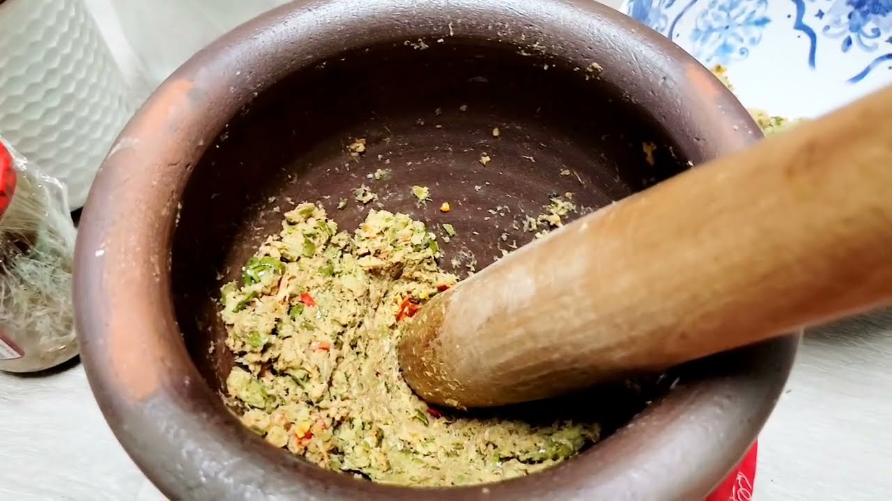 HOW TO MAKE BOK OMPEL K'JEI KHMER TAMARIND DIPPING PASTE