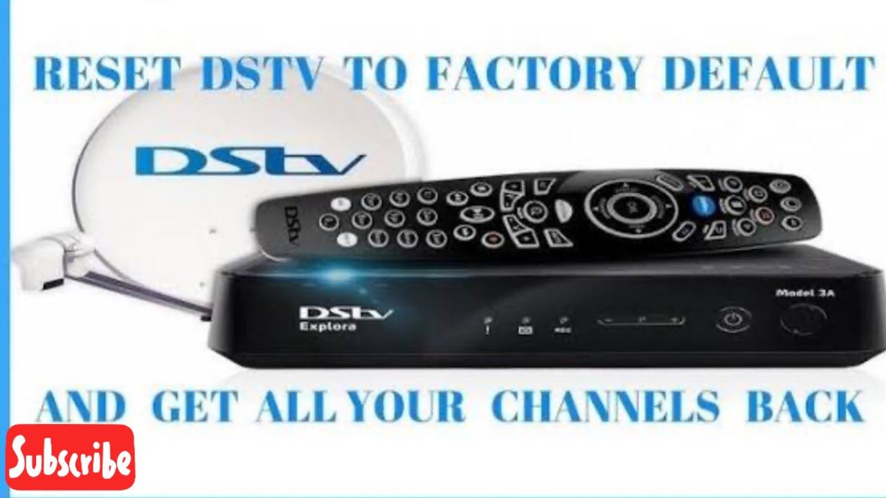  How To Reset Your DStv Sport'sChannels