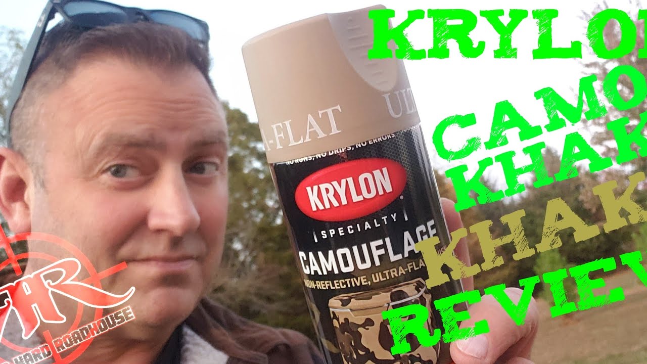 KRYLON CAMOUFLAGE KHAKI ULTRA FLAT REVIEW @RoadHardRoadhouse
