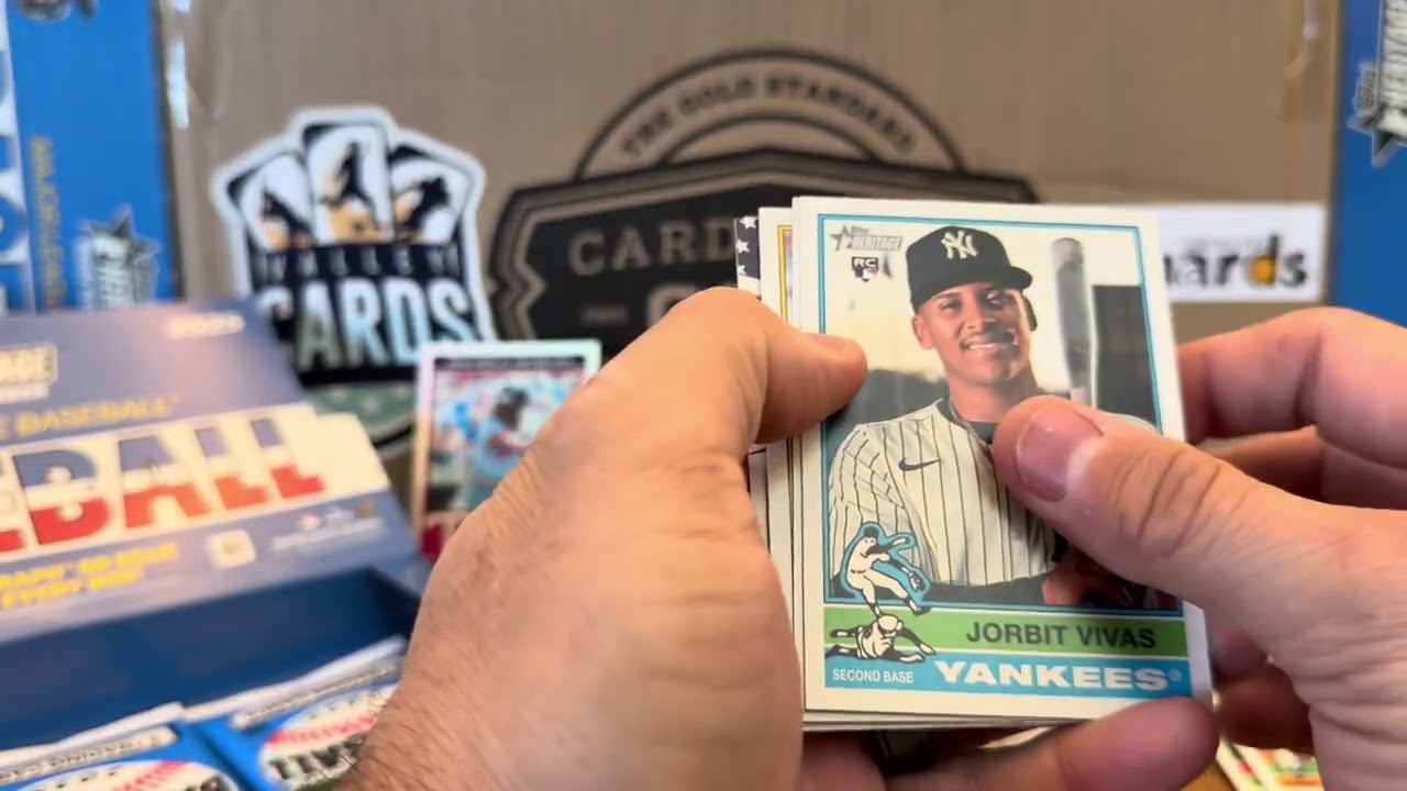 2025 Topps Heritage HN (Золотая реликвия, Черный и Черный хром) (2 из 3) #topps #toppsbaseball #m...