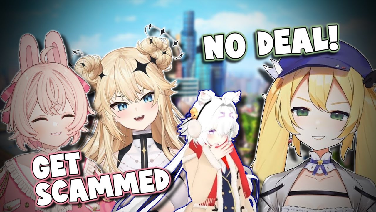 Dokibird, Pippa & Lumi BULLY Filian in MONOPOLY