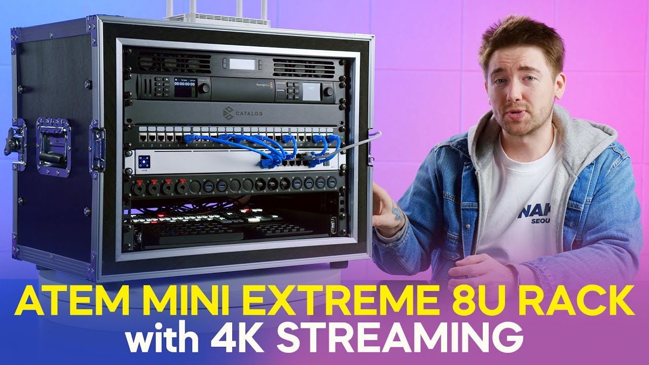 Кейс для трансляции в формате 4K ATEM Mini Extreme