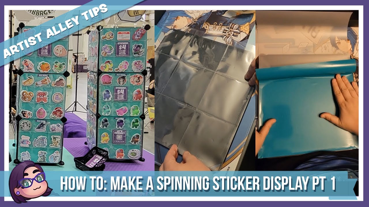 How to: Make A Spinning Sticker Display - Part 1