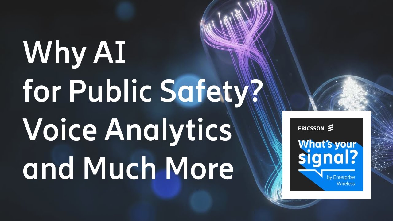 Why AI for Public Safety? Voice Analytics and Much More