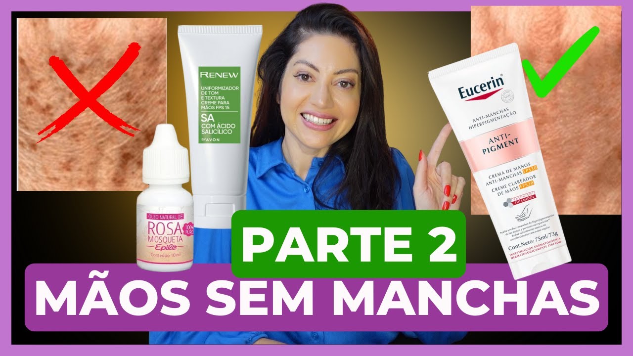 Os melhores cremes para MÃOS com MANCHAS e RUGAS: Parte 2 | Dra. Greice Moraes