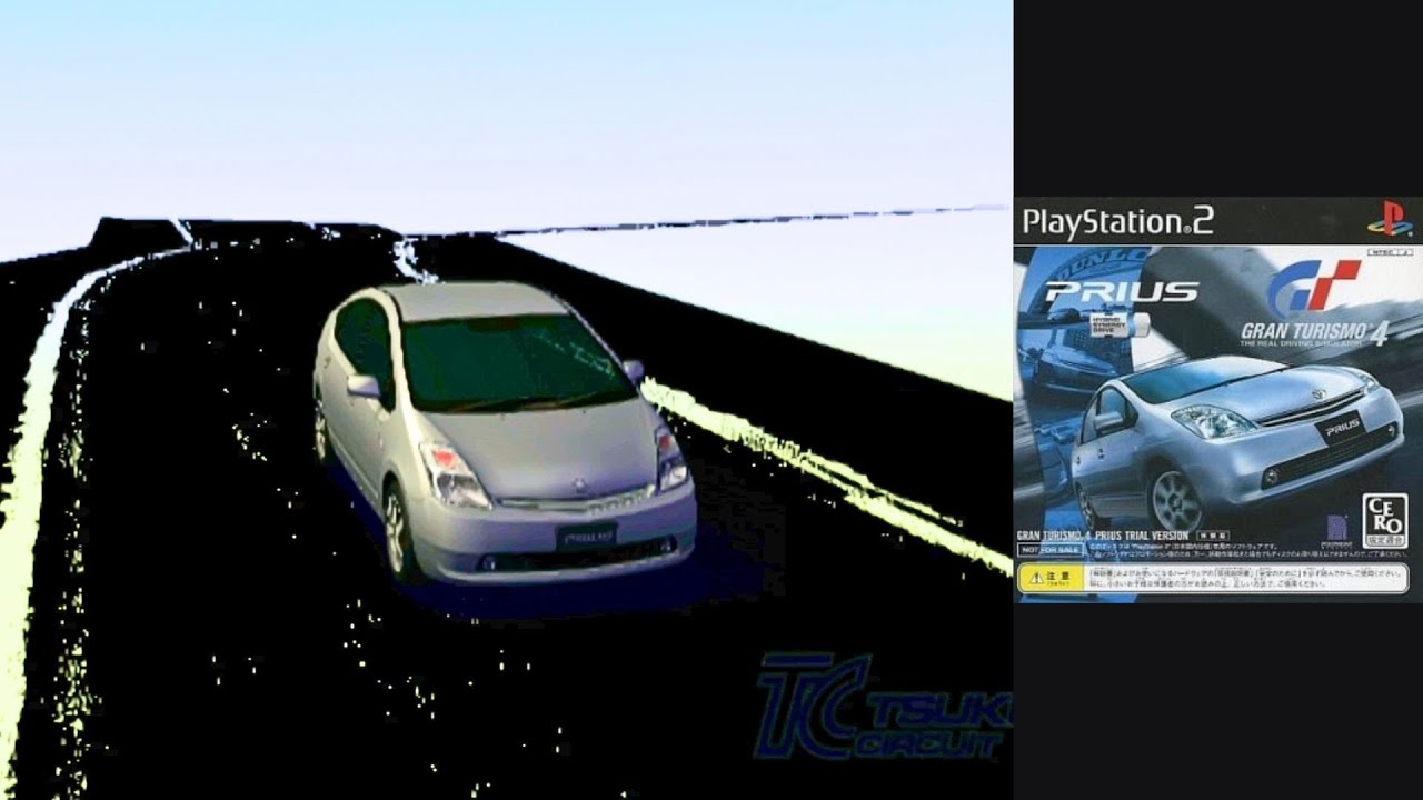 Hidden/Beta Tracks | Gran Turismo 4 Prius Trial Version | PAPX-90512 (On real hardware)