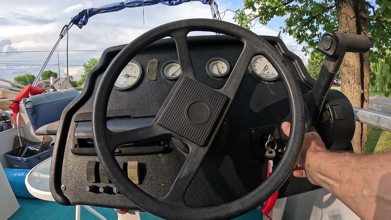 Replace ignition switch and rectifier Johnson Evinrude