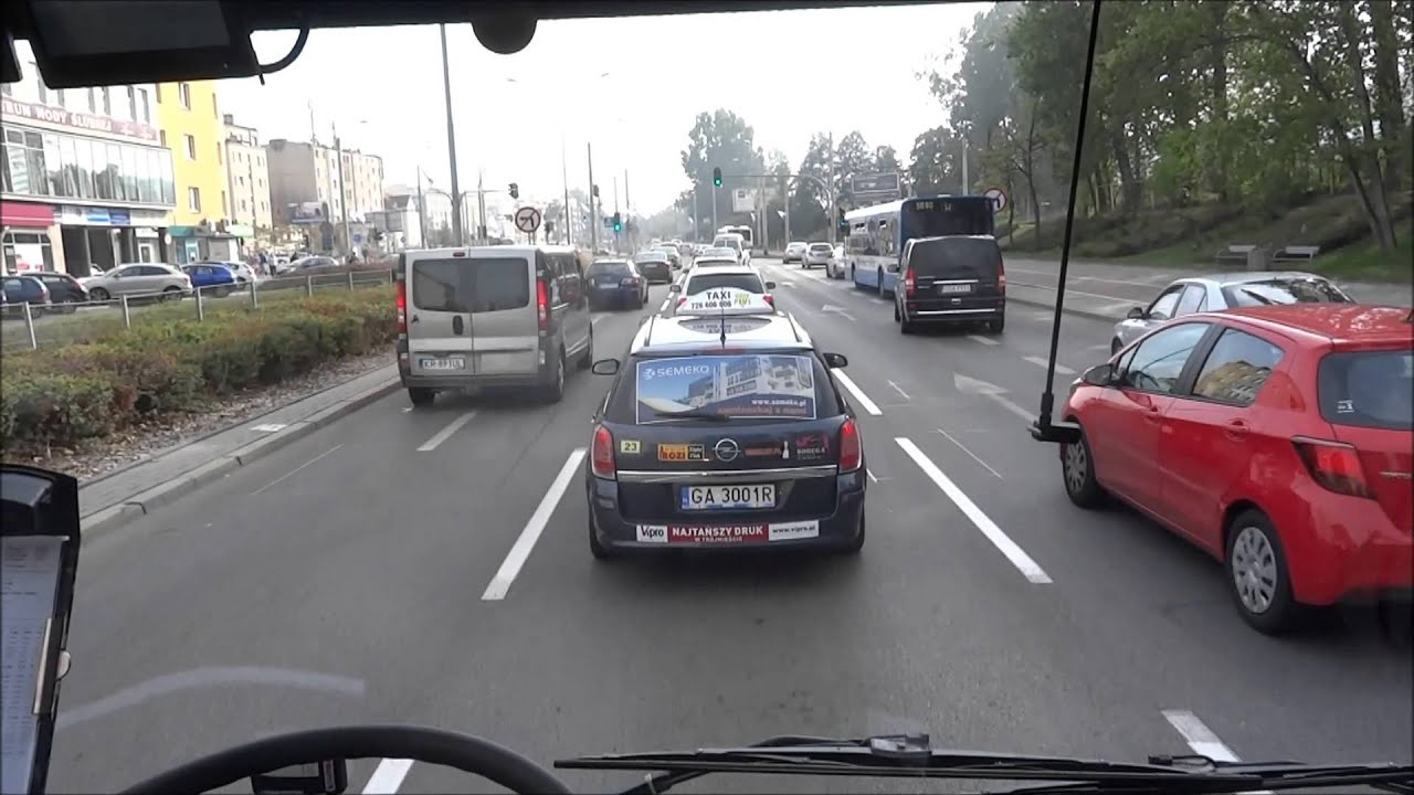 Autobusem po Gdyni. Linia 133. #2052 ZF Cała trasa
