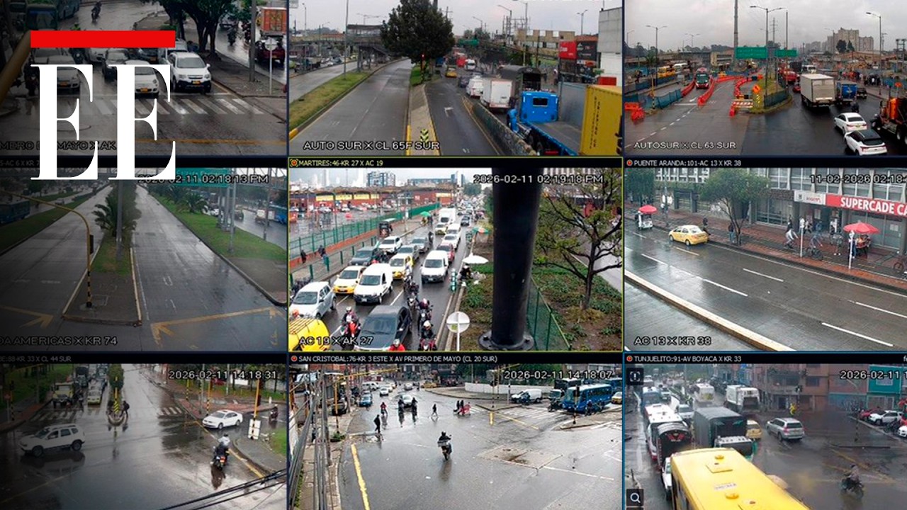 Tormenta con granizo deja vías inundadas y caos vial en varios sectores de Bogotá | El Espectador