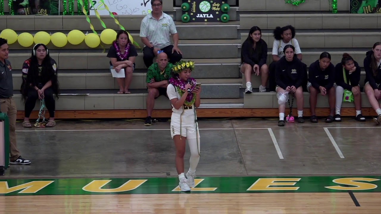 2026 Leilehua vs. Kapolei - Girls Basketball - Senior Night
