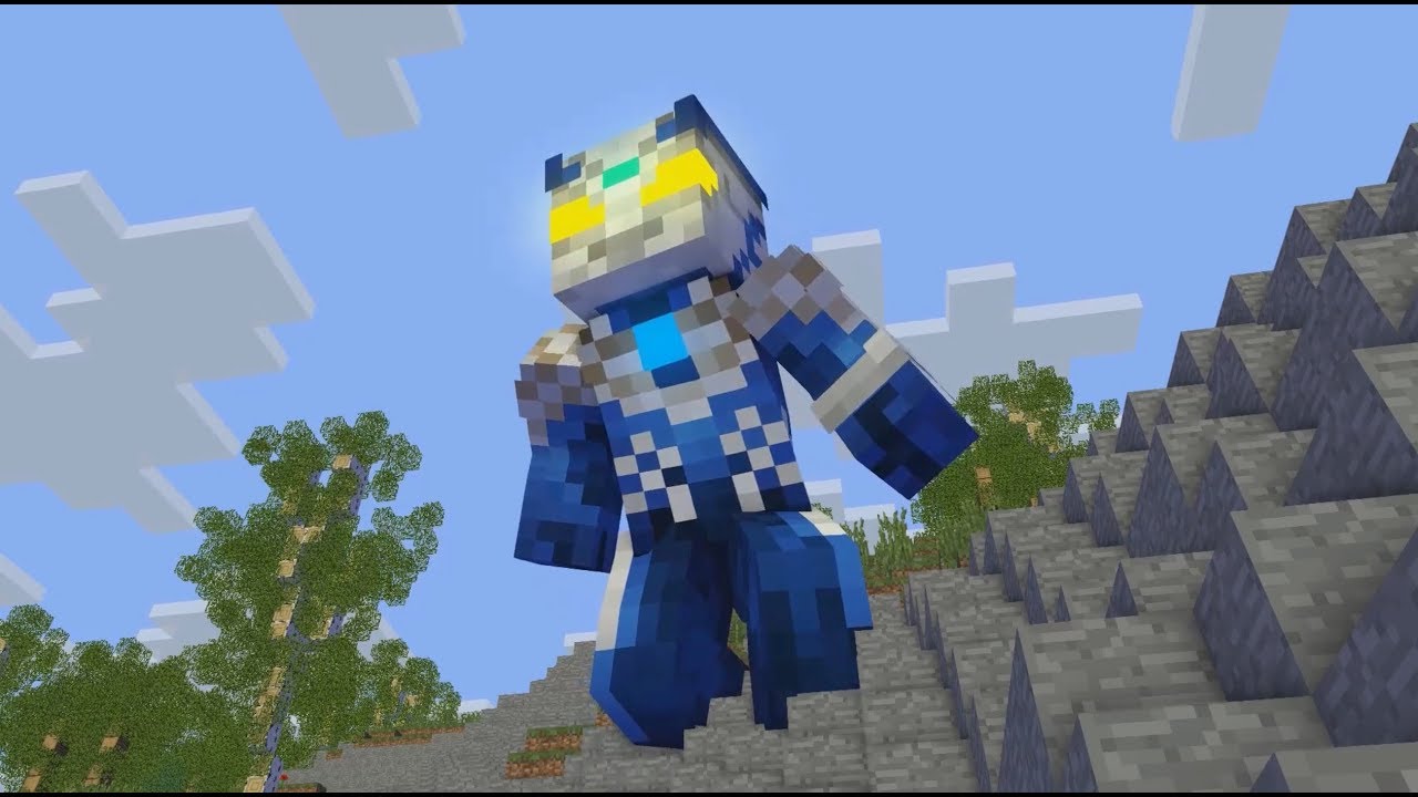 Minecraft animation Ultraman Zero Vs Magmar