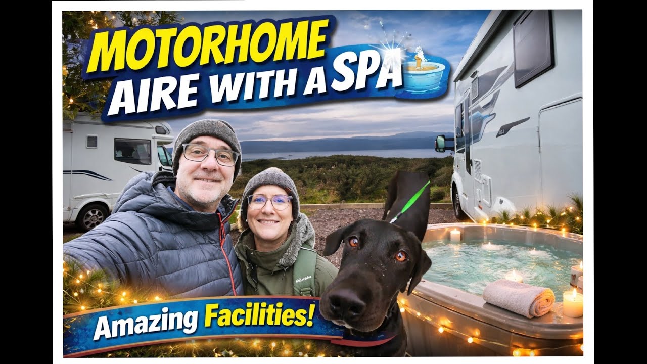 🚐🏴󠁧󠁢󠁳󠁣󠁴󠁿 Day 2 | Portavadie MOTORHOME & RV Site Review | Scotland Road Trip
