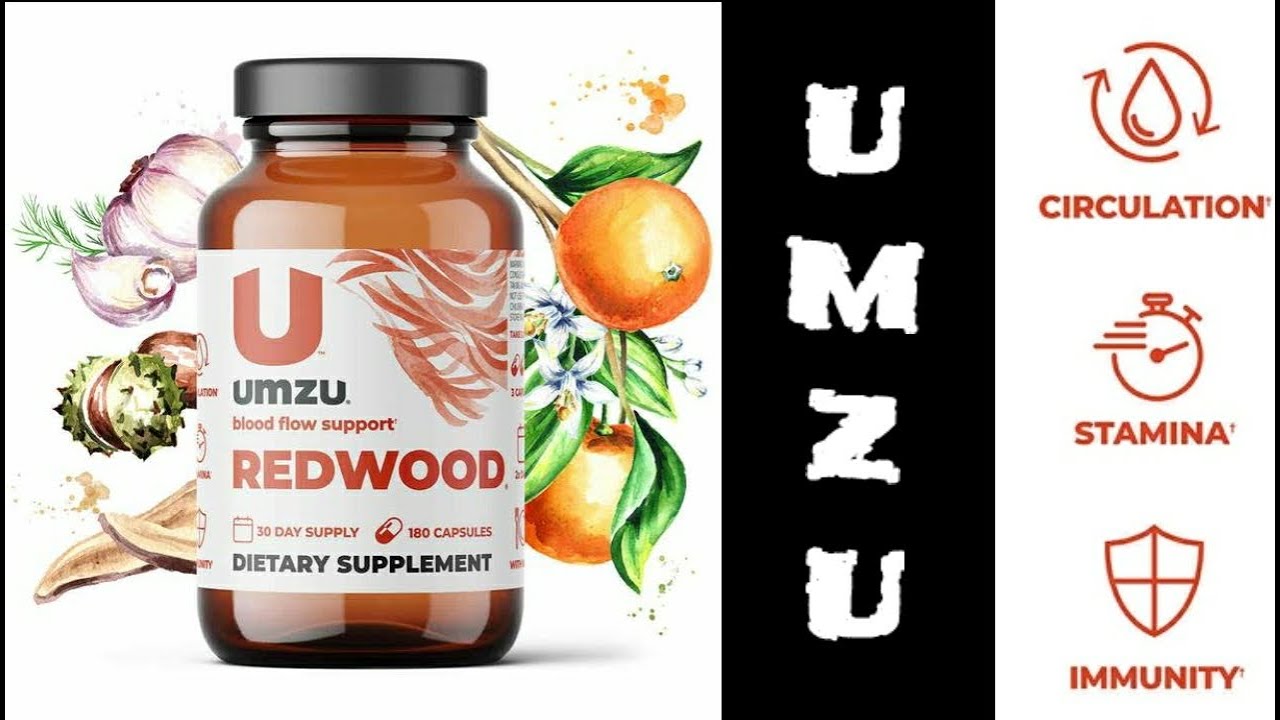 UMZU - REDWOOD - Blood Flow Support
