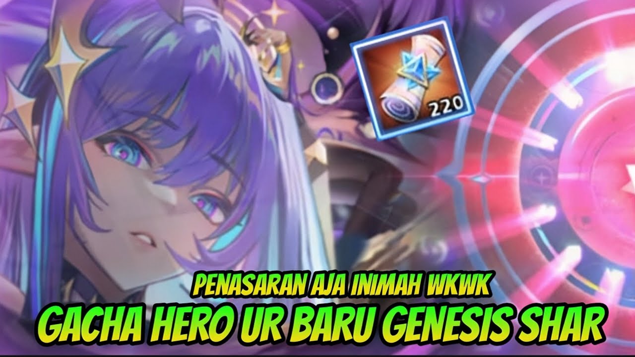 GACHA GENESIS SHAR MLA HABIS PULUHAN RIBU DIAMOND CUMA DAPET SEGINI 😩 Mobile Legends Adventure