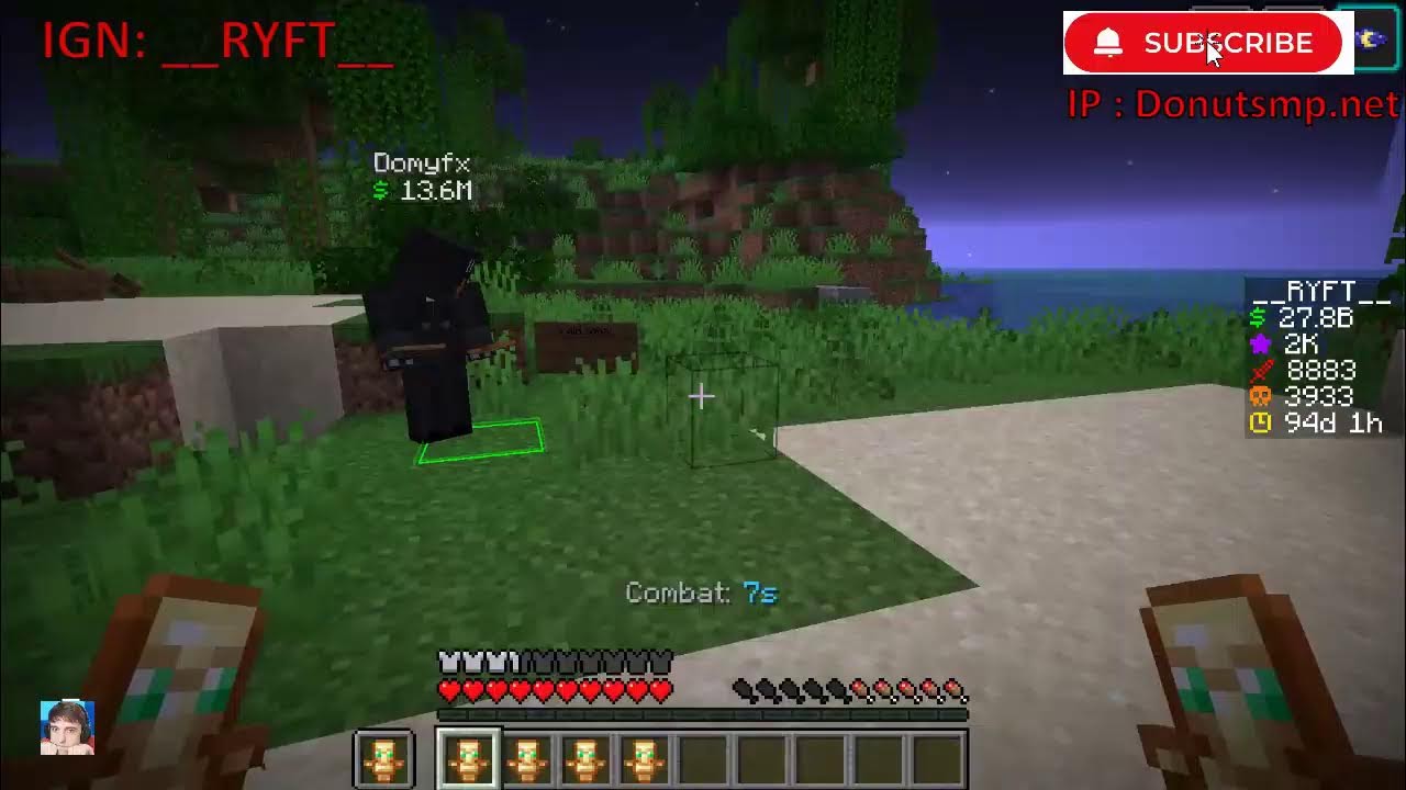MASSIVE DONUT SMP 4B+ LOOTDROP ! ELYTRA ! GILDED AND NETHERITE