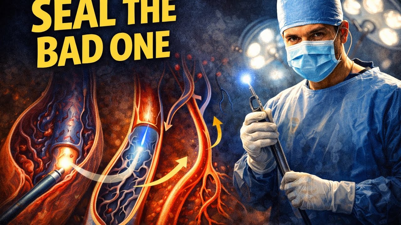 How We Seal the Bad Vein and Reroute Blood