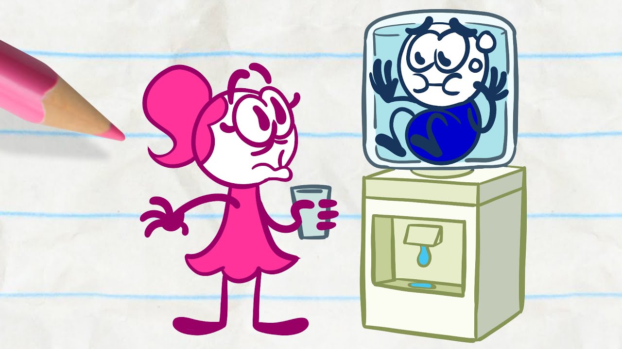 Pencilmiss's In The Office! | Animation | Cartoons | Pencilmation