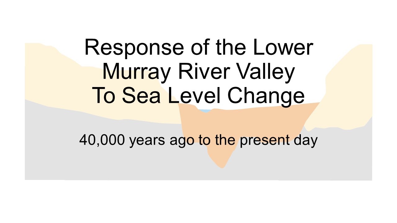 The evolution of the lower Murray River