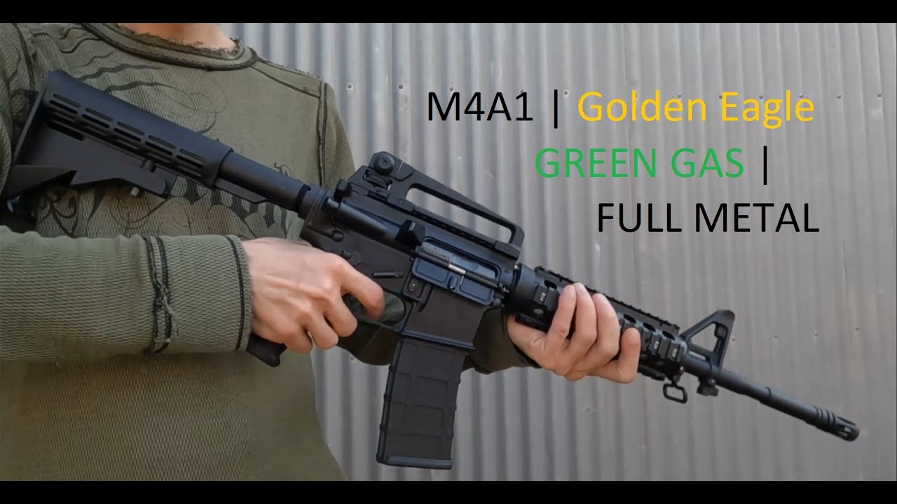 M4A1 | Metal Gas Gelblaster | Golden Eagle | Close look at #gelblaster #airsoft #skirmish #shoot