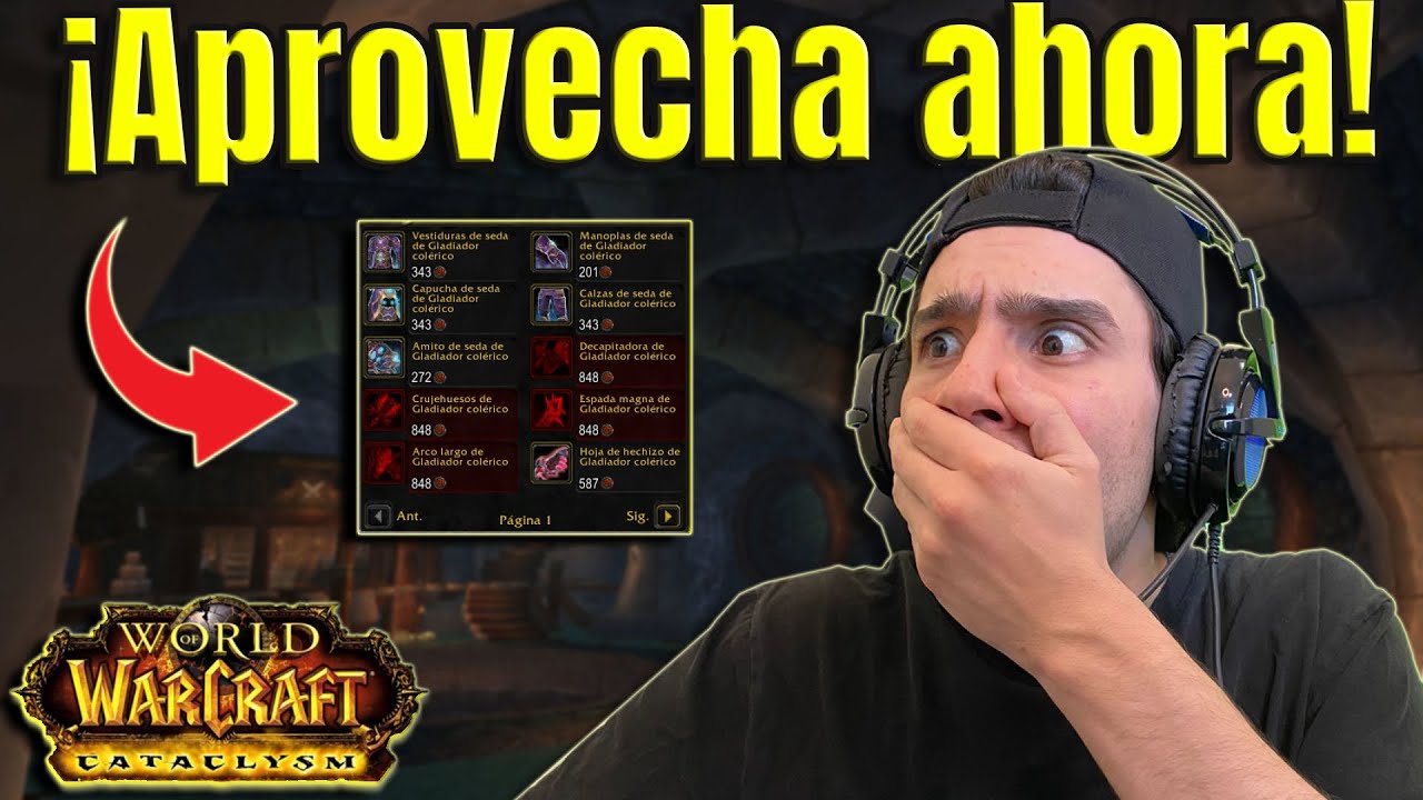 ¡Juega WoW Cataclismo y equípate muy rápido! ¡Blizzard se volvió loco! | Consejos Preparche.