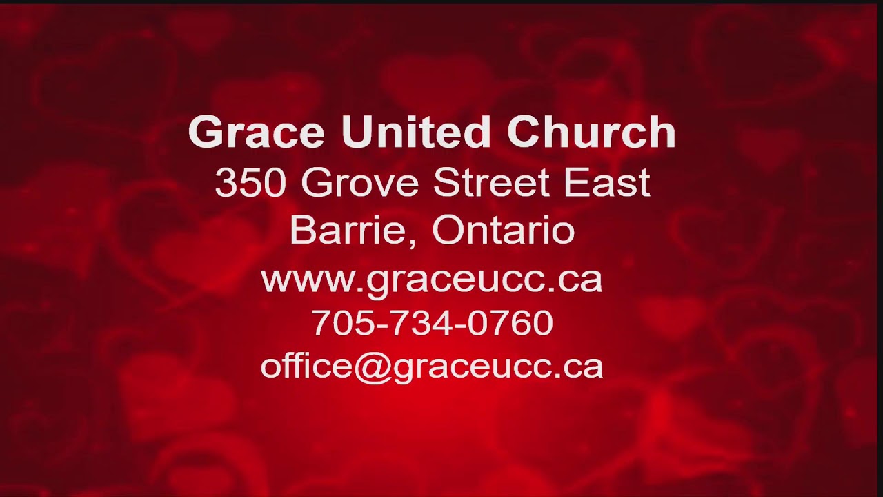 Grace United Church Barrie  February 8, 2026