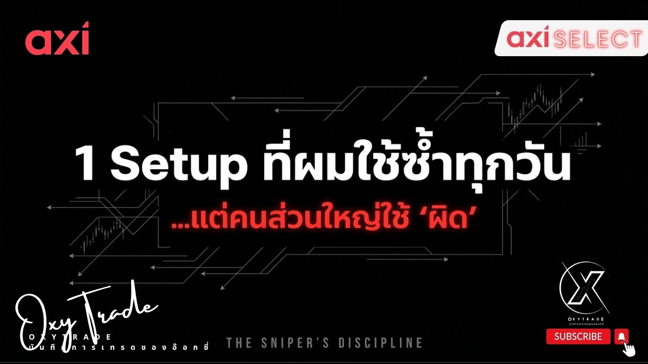 Setup ที่ผมใช้ซ้ำทุกวัน | Setup Trade