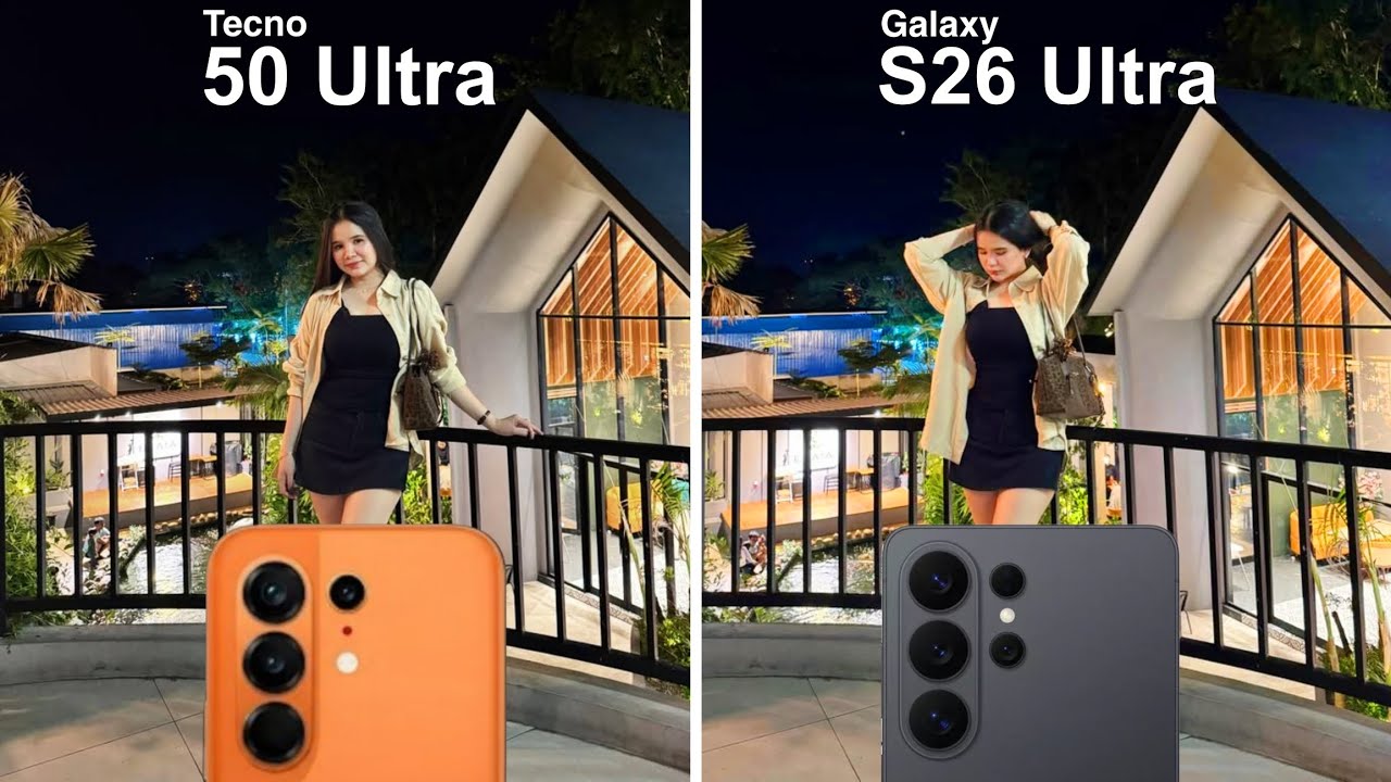 Tecno Camon 50 Ultra vs Galaxy S26 Ultra Camera Test Comparison 