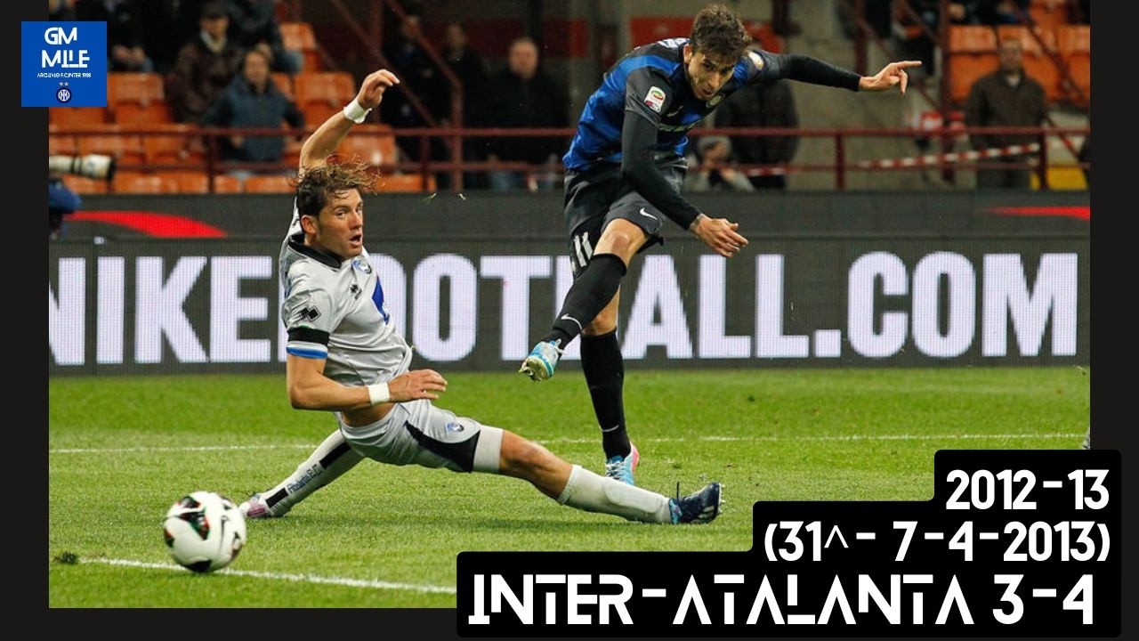 2012-13 (31^  - 07-04-2013) INTER-Atalanta 3-4 Servizio D.S.Rai2
