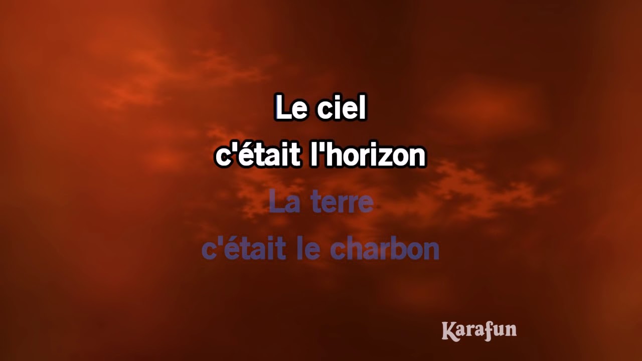 Karaoké Les Corons - Pierre Bachelet *