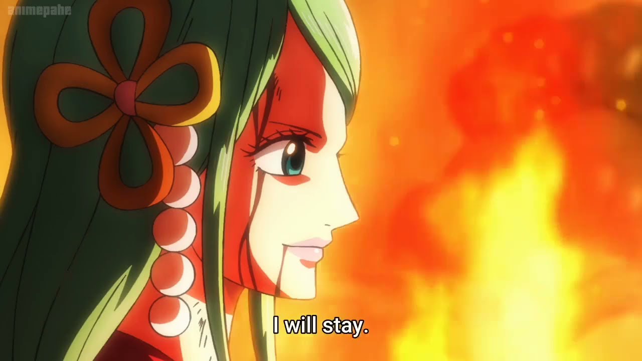 Kozuki Toki uses her Devil Fruit power to send Kinemon and Momonosuke in the future | ONE PIECE